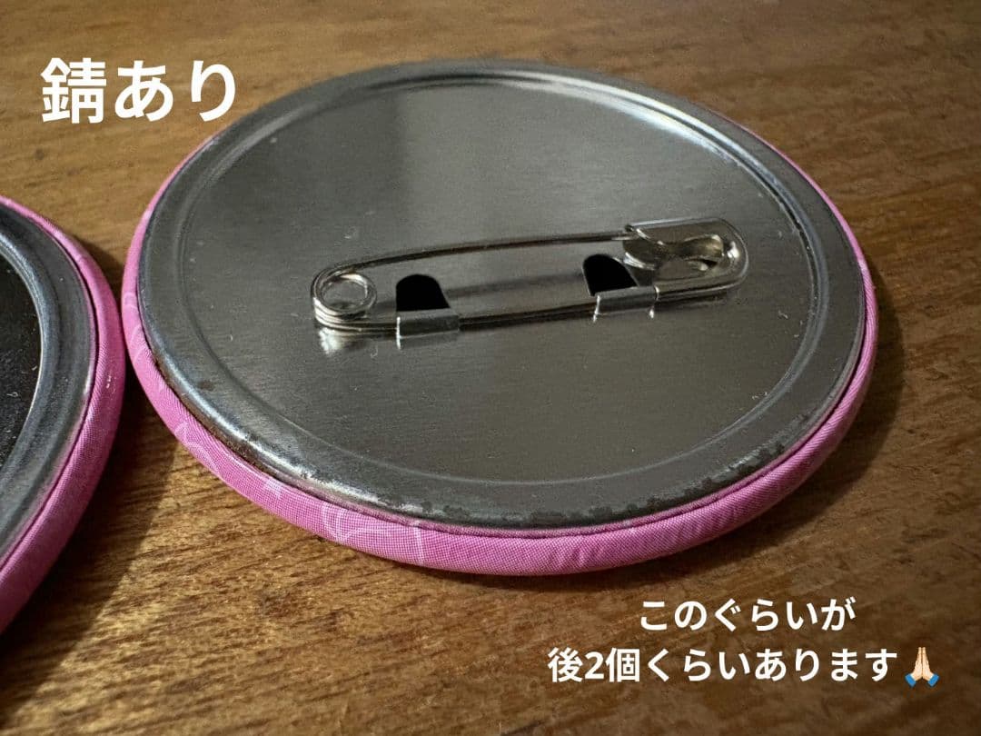 2023　缶バッジ　からぴち　のあ