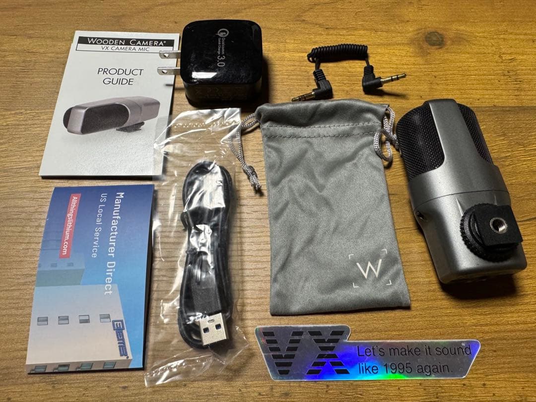 ビデオカメラ WOODEN CAMERA VX SKATEBOARD CAMERA MIC