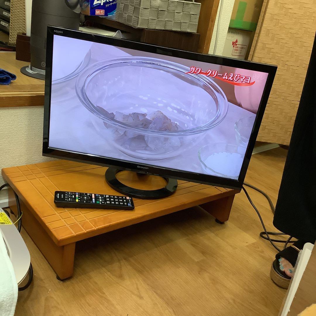 5043②シャープ　AQUOS 2015年製　LC24K30 液晶テレビ　24