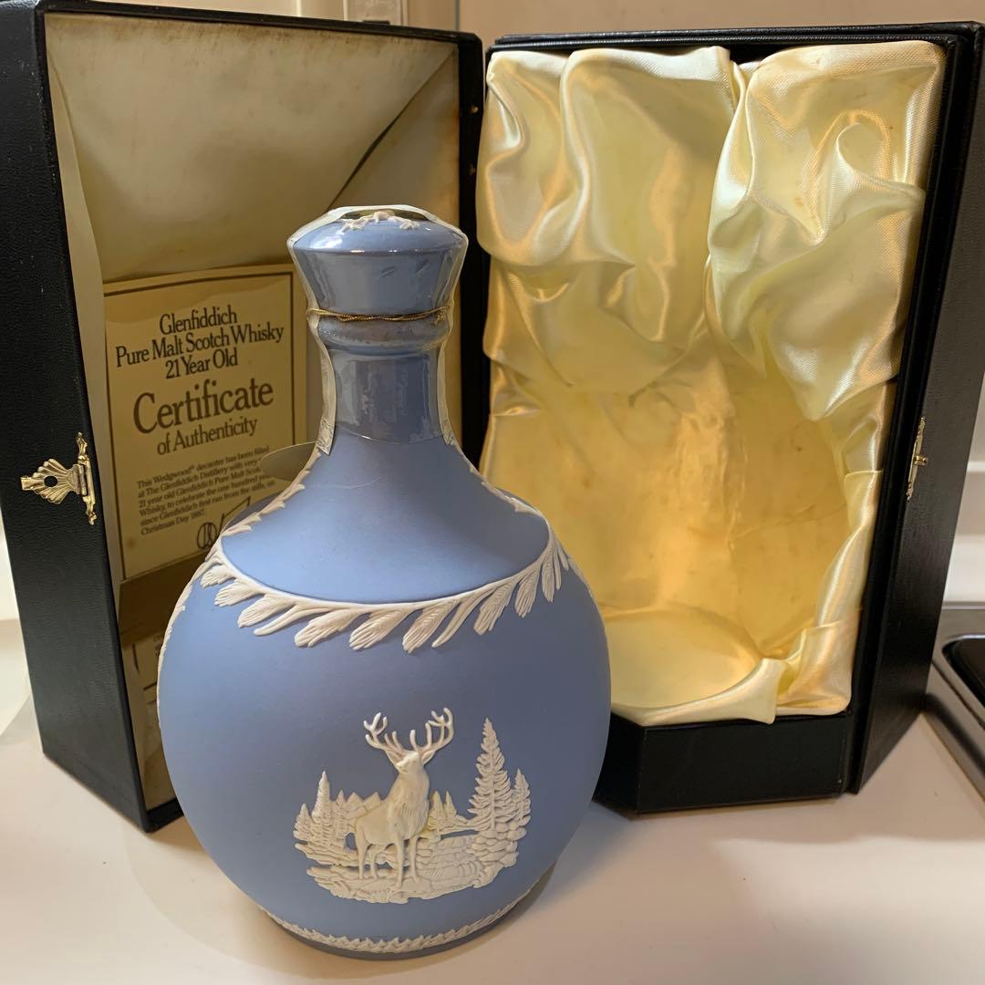 グレンフィディック 21年 ウエッジウッド 陶器ボトル 未開栓