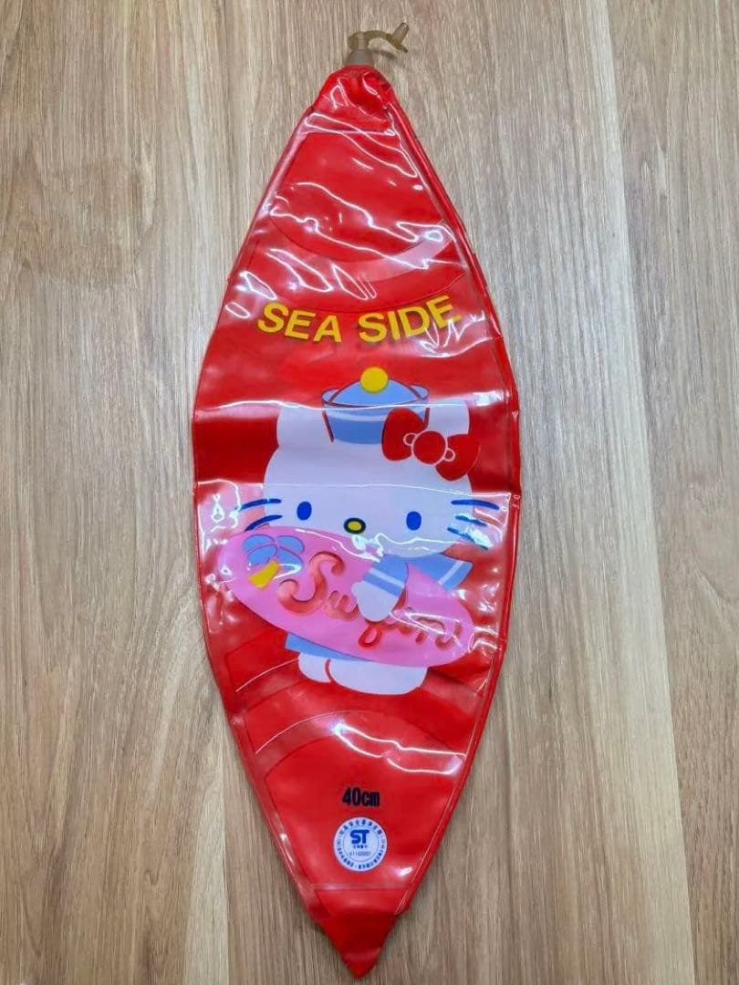 未使用品　レトロ 旧タカラ ハローキティ ビーチボール 40センチ サンリオ