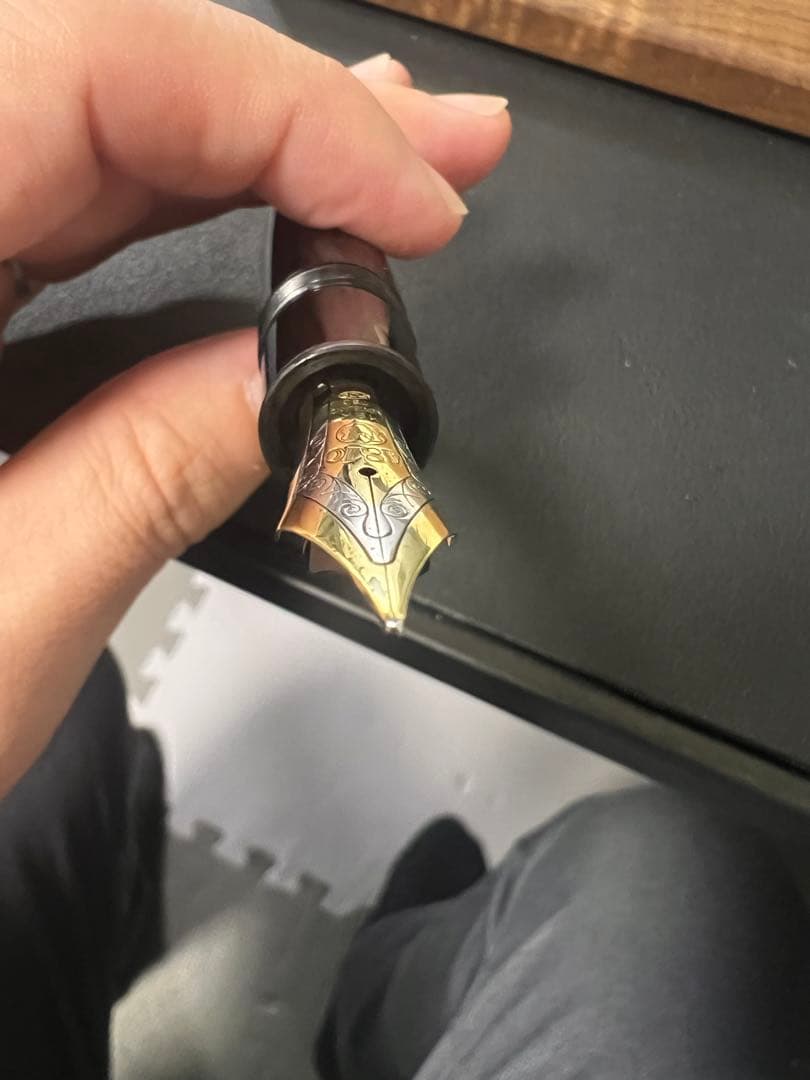 Montblanc 万年筆 & インク瓶 イヤホンセット