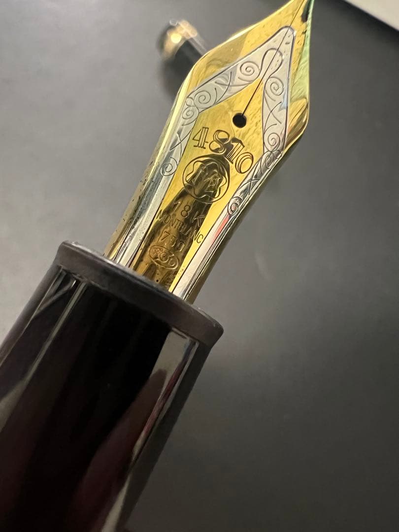 Montblanc 万年筆 & インク瓶 イヤホンセット