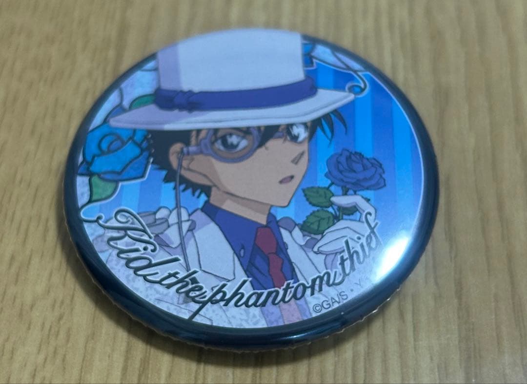 名探偵コナン 缶バッジコレクション vol.1 怪盗キッド ① バラ