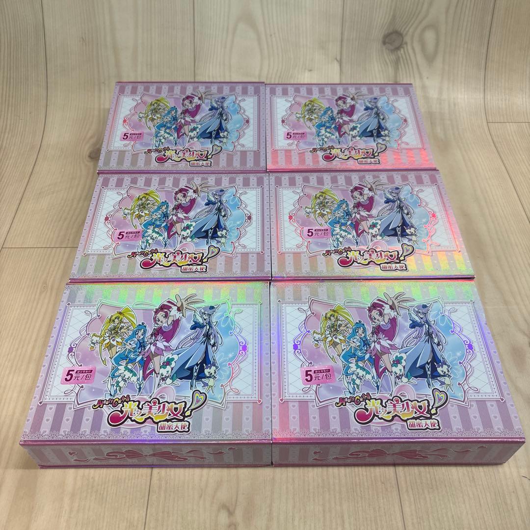D502 【未開封】 ハートキャッチ プリキュア 中国トレカ 箱付 6箱