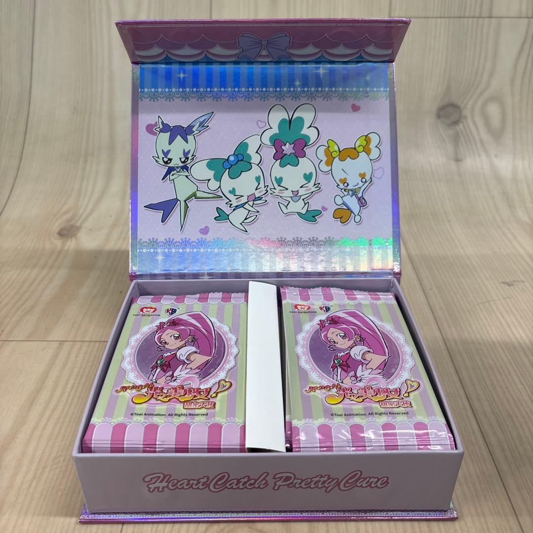 D502 【未開封】 ハートキャッチ プリキュア 中国トレカ 箱付 6箱