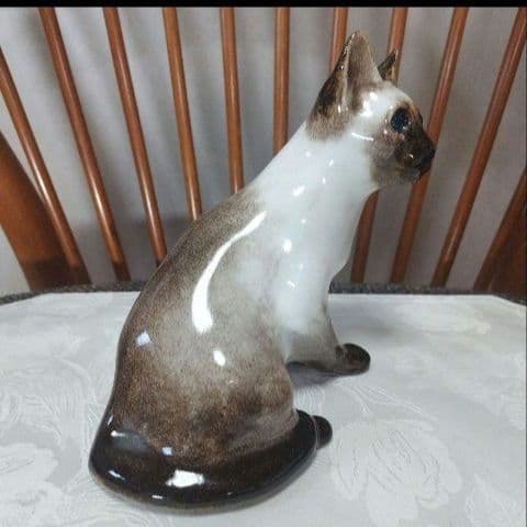 シャム猫、ウィンスタンレイキャット（ケンジントンキャット）サイズ３、ビンテージ品