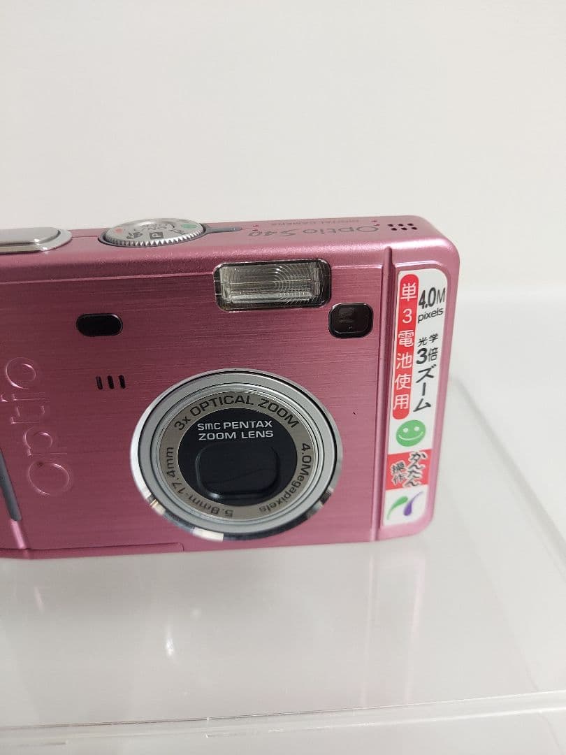 美品　PENTAX Optio S40　動作確認済み　スマホ転送