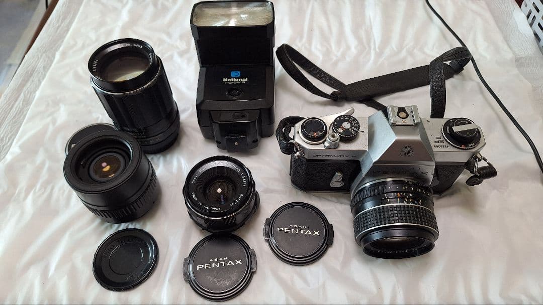 PENTAX Spotmatic SPF一眼レフカメラ,レンズセット