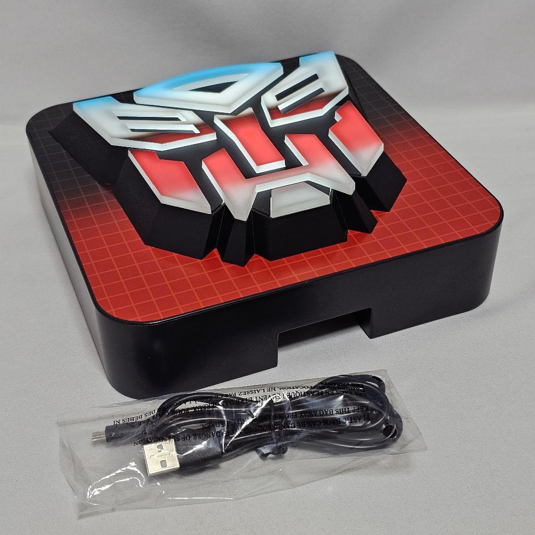 トランスフォーマー　サイバトロン　3Dロゴランプ　ウォールLEDランプ