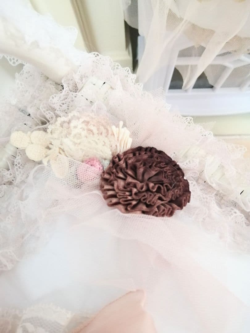 白ラタン♡たっぷり収納♡ホワイト家具♡フリル♡レース♡ミルクペイント♡