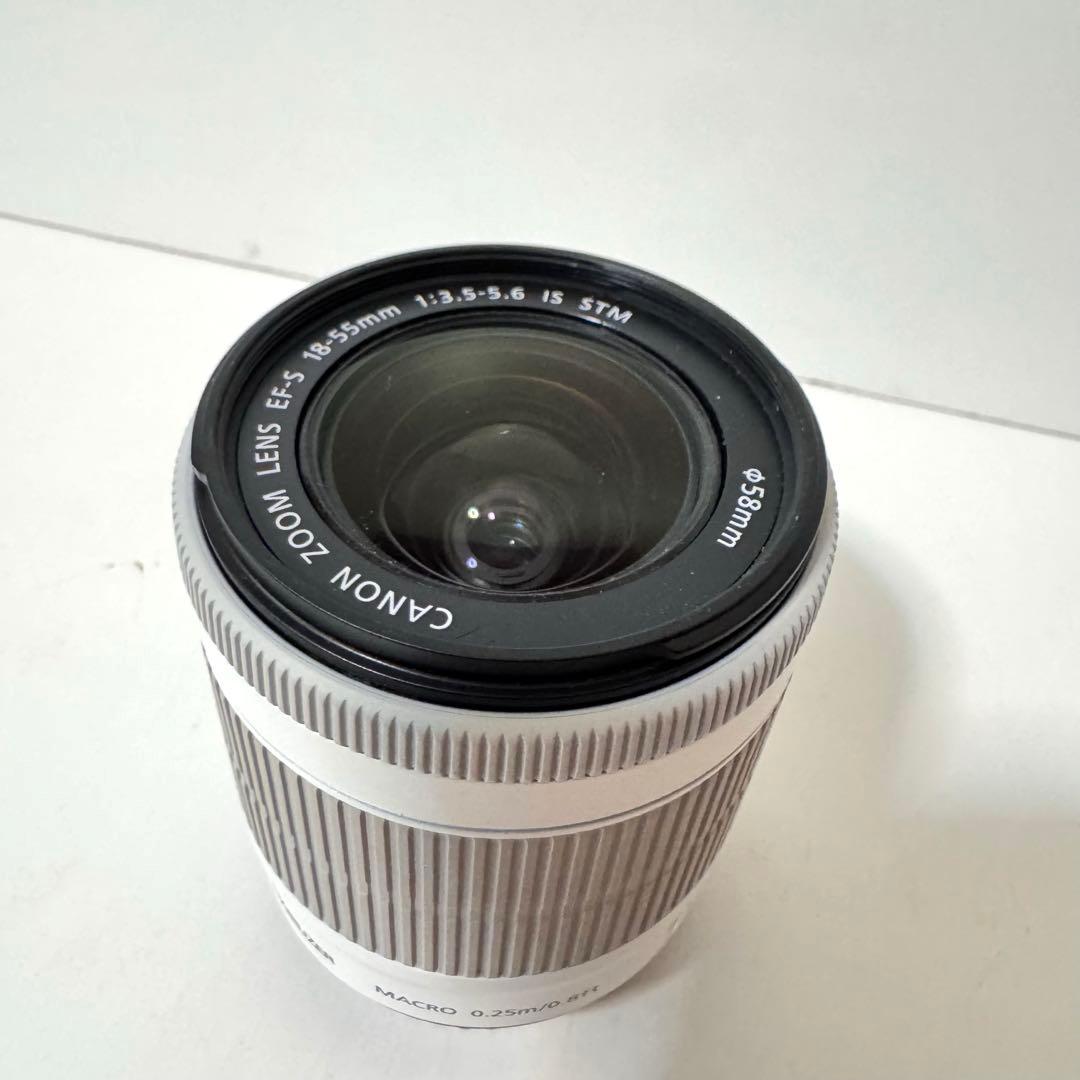 【極美品】キャノン EOSKISS X7 ダブルレンズキット ホワイト 白