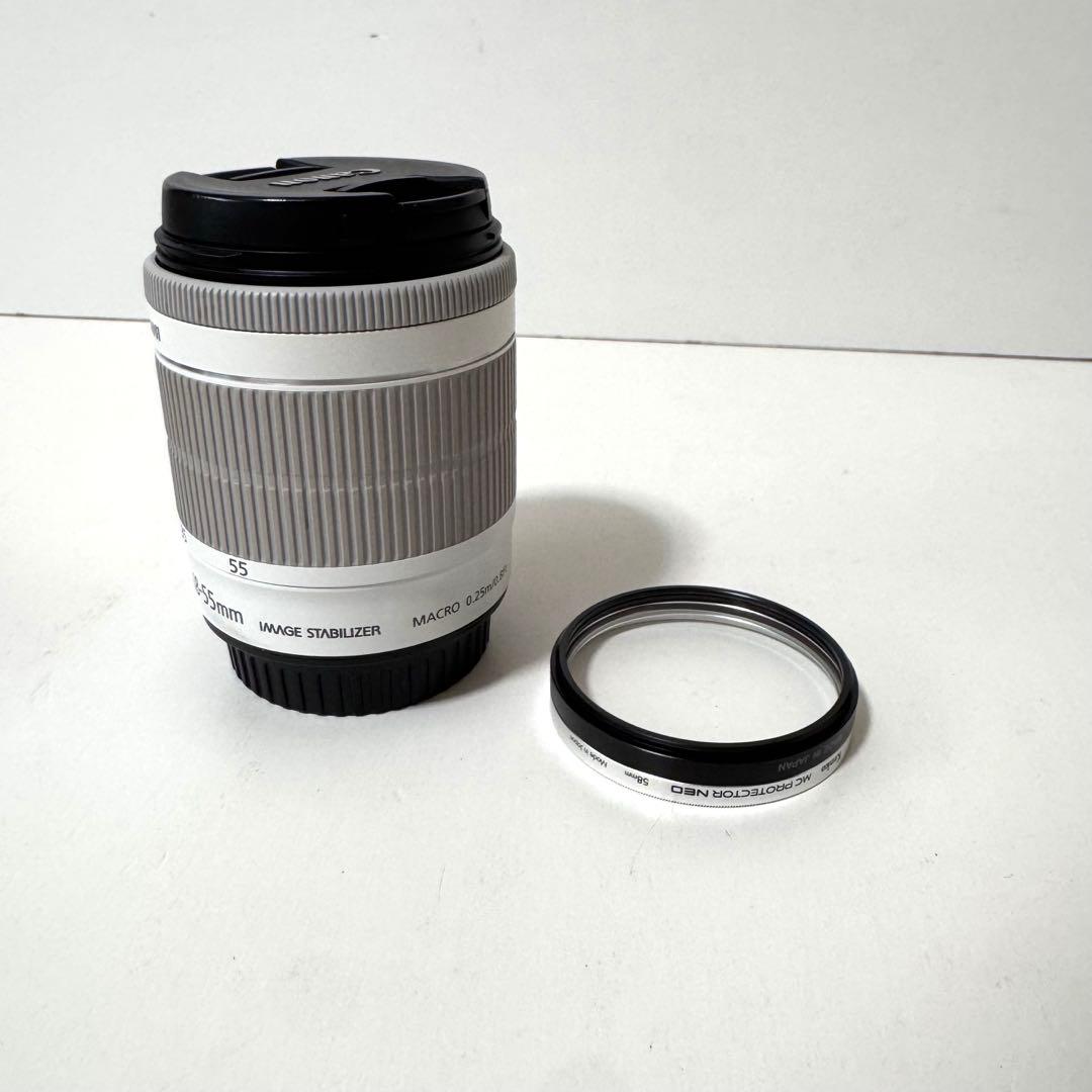 【極美品】キャノン EOSKISS X7 ダブルレンズキット ホワイト 白