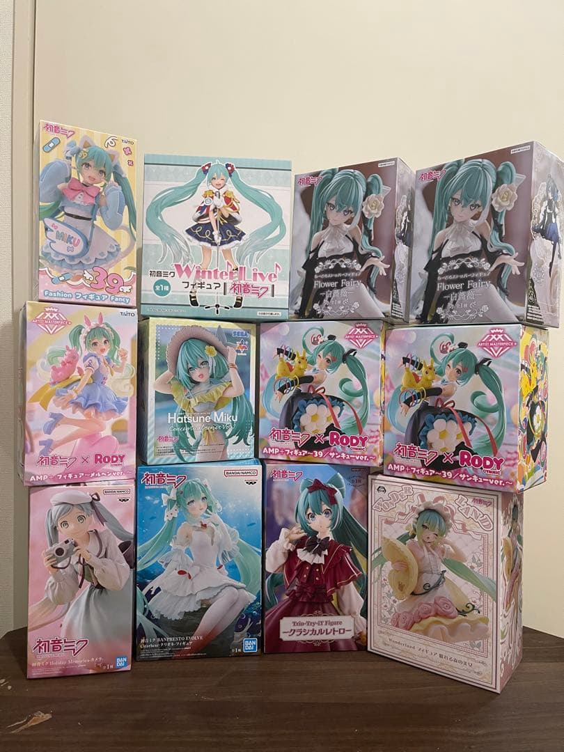 初音ミク 美少女フィギュア 12点セット