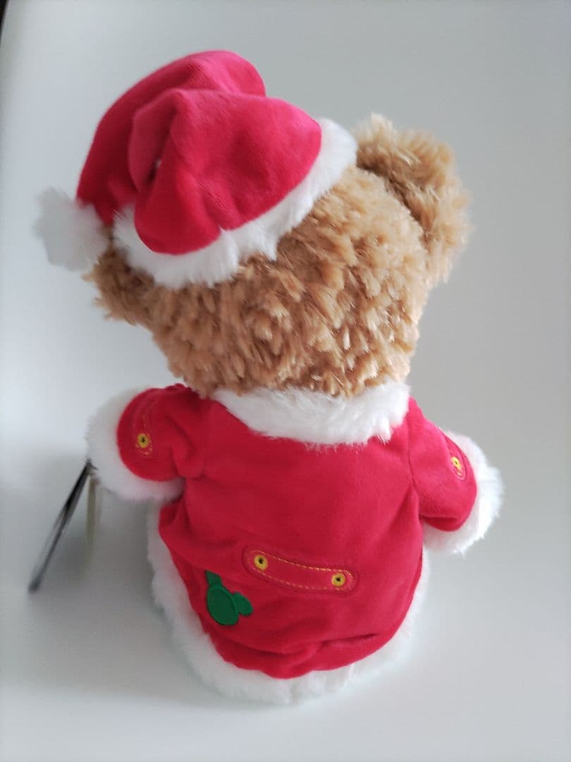 上海ディズニー　ダッフィー　シェリーメイ　クリスマスぬいぐるみ