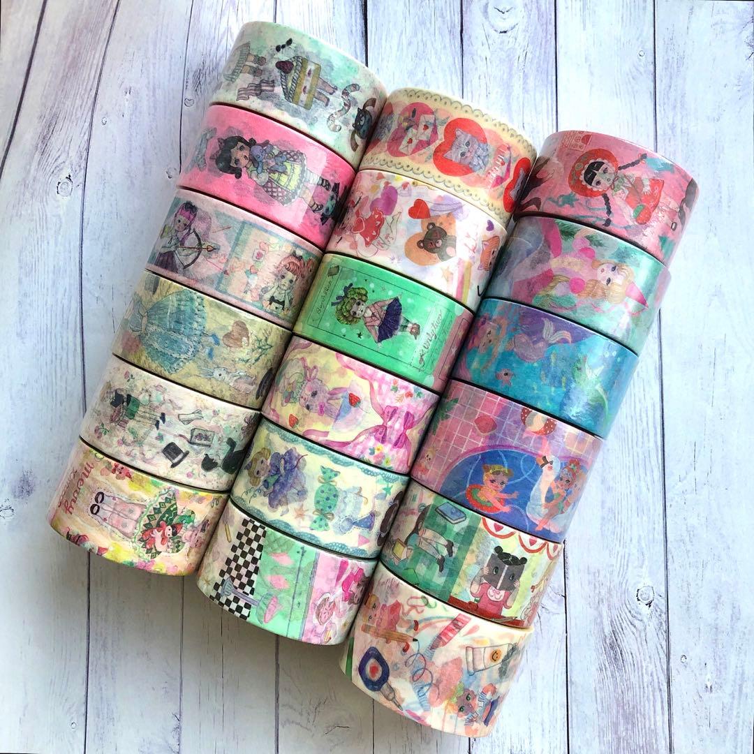 海外作家マスキングテープ39巻セット　OnlyTwo 閣樓日　Lovely徐徐