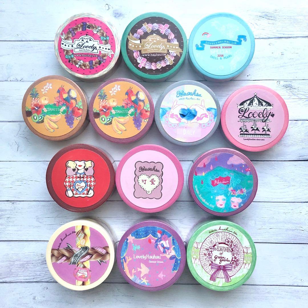 海外作家マスキングテープ39巻セット　OnlyTwo 閣樓日　Lovely徐徐