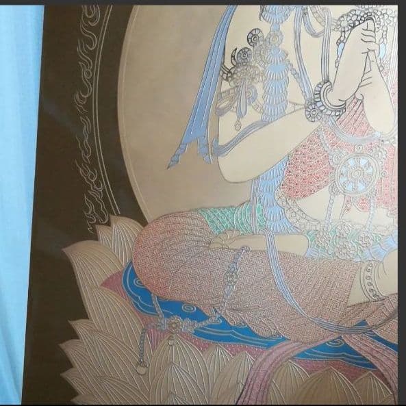 大日如来　蒔絵パネル