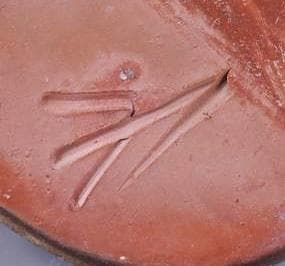 人間国宝　藤原雄　黄胡麻窯変花入 　M270