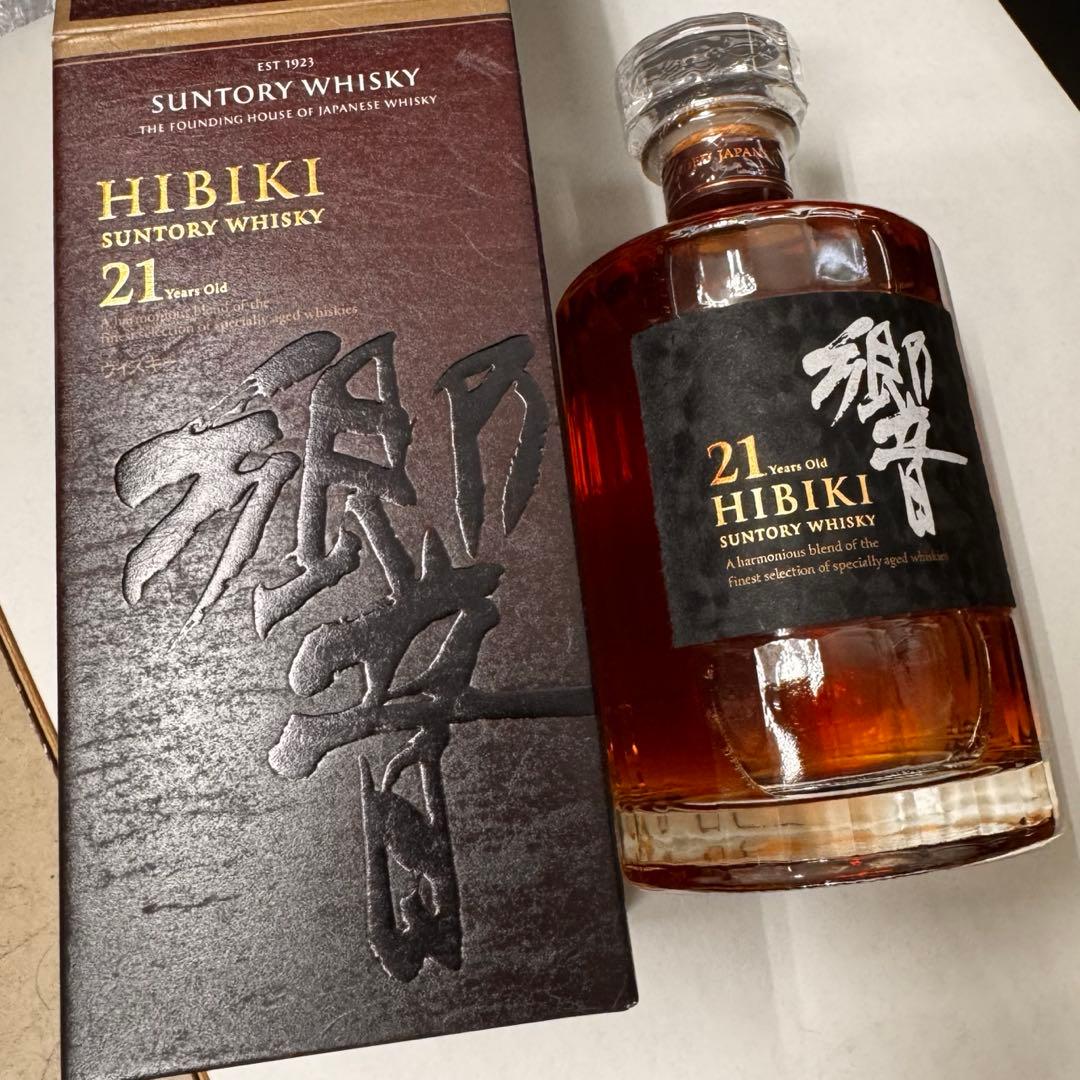 響 21年 700ml サントリー ウイスキー 箱付き 新品 未開封
