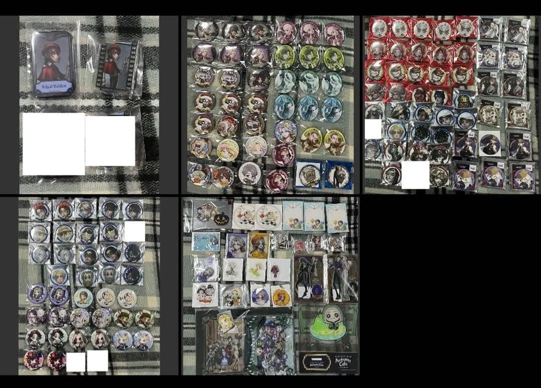 第五人格 Memory Film 真髄 カフェ 缶バッジ アクスタ アクスタ