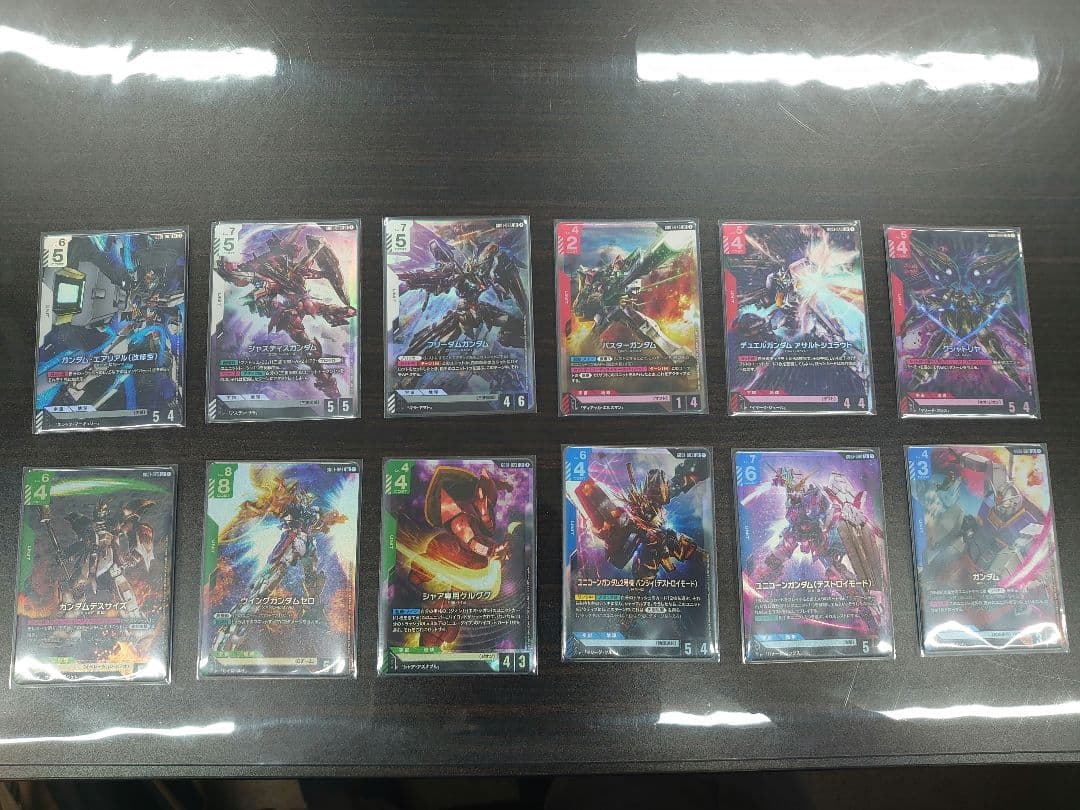 さ*き様 ガンダムカードゲームGD01 LR12種コンプセット