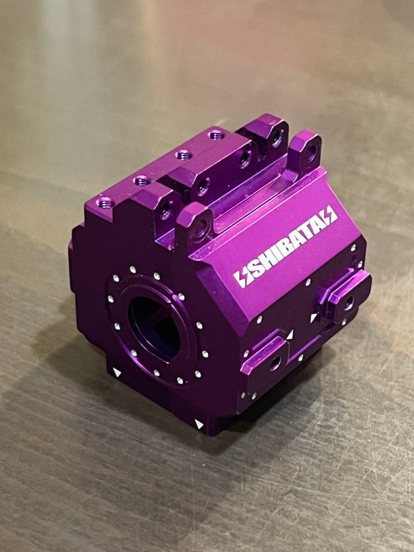 GRK SHIBATA ギアボックス アルミ製　パープル