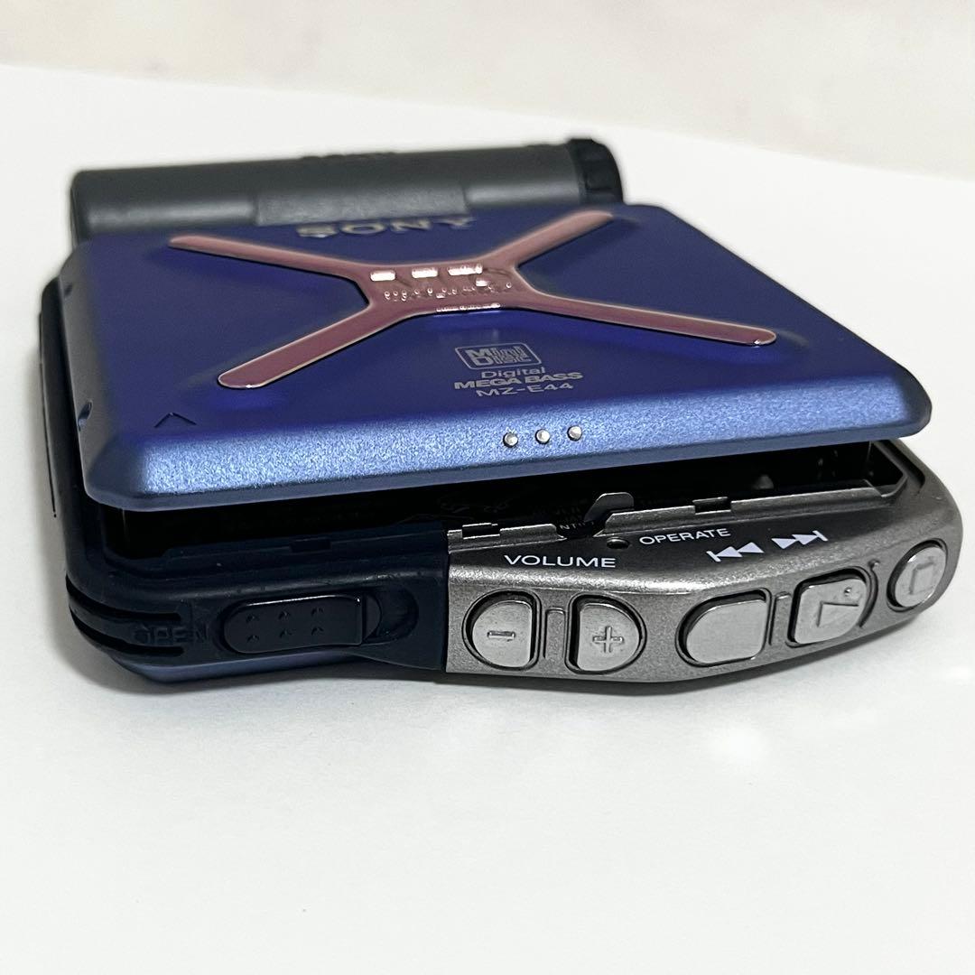 美品 稼動品 SONY ソニー MDウォークマン MZ-E44 MDプレーヤー