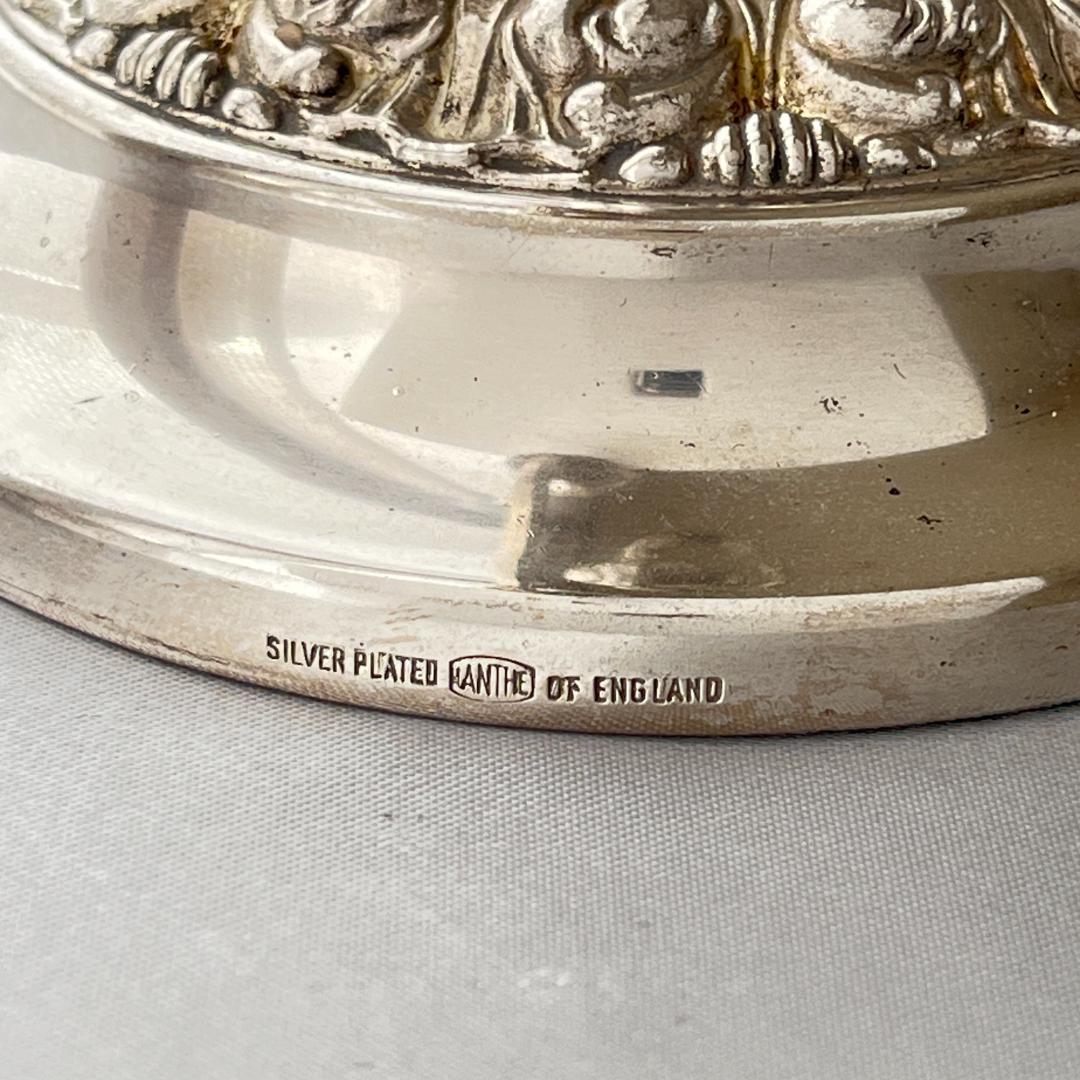 【IANTHE】 薔薇モチーフのキャンドルスタンド トリプルホルダー 2本