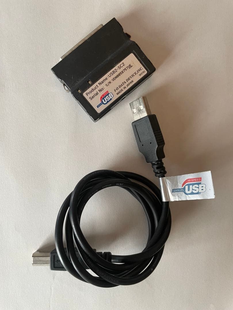 アイ・オー・データ SCSI対応コンバータ USB2-SC2