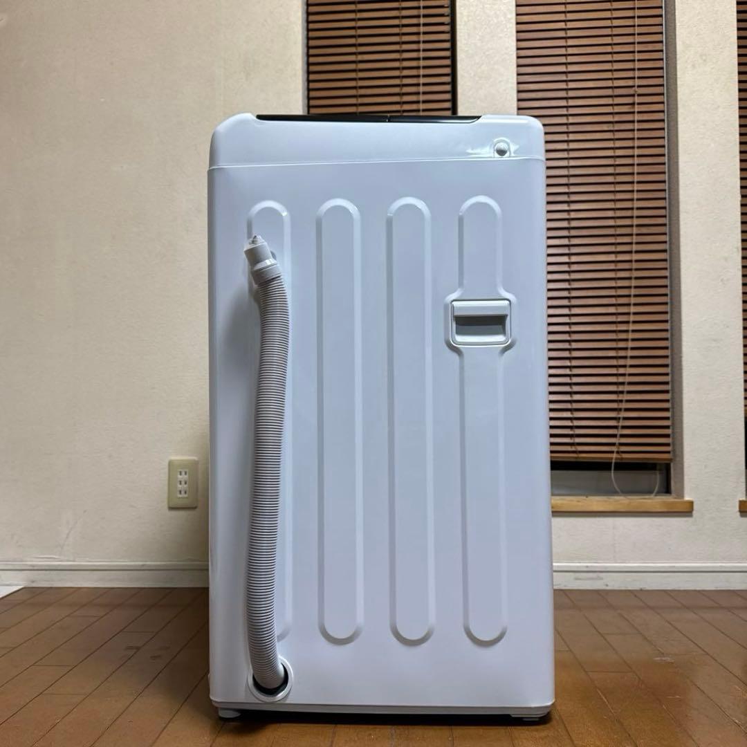 極美品 ELSONIC 2024年製 洗濯機 しわケア脱水 簡易乾燥機能付