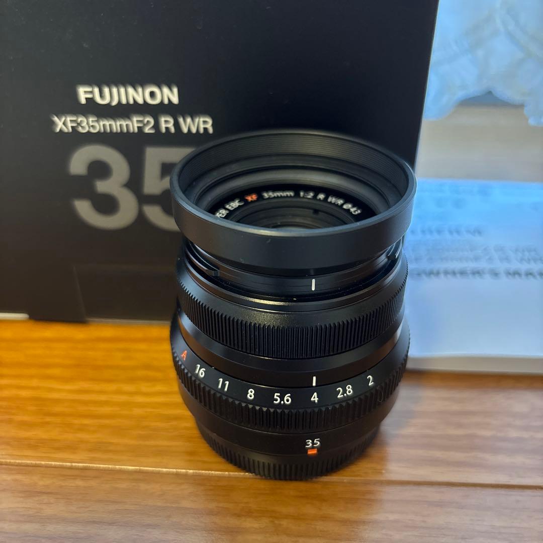 Fujinon フジ　XF35mmF2 R WR レンズ　美品