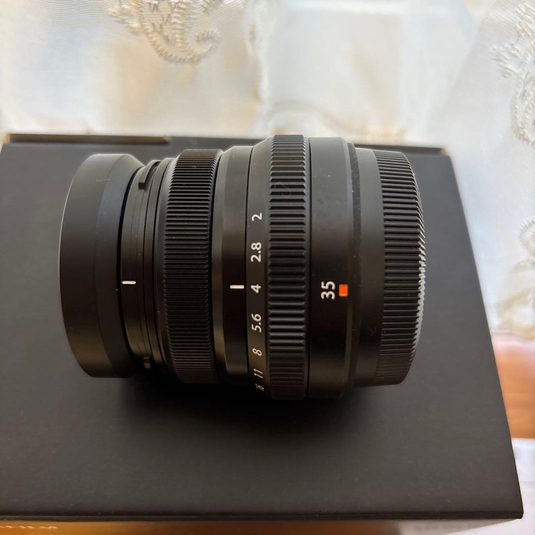 Fujinon フジ　XF35mmF2 R WR レンズ　美品