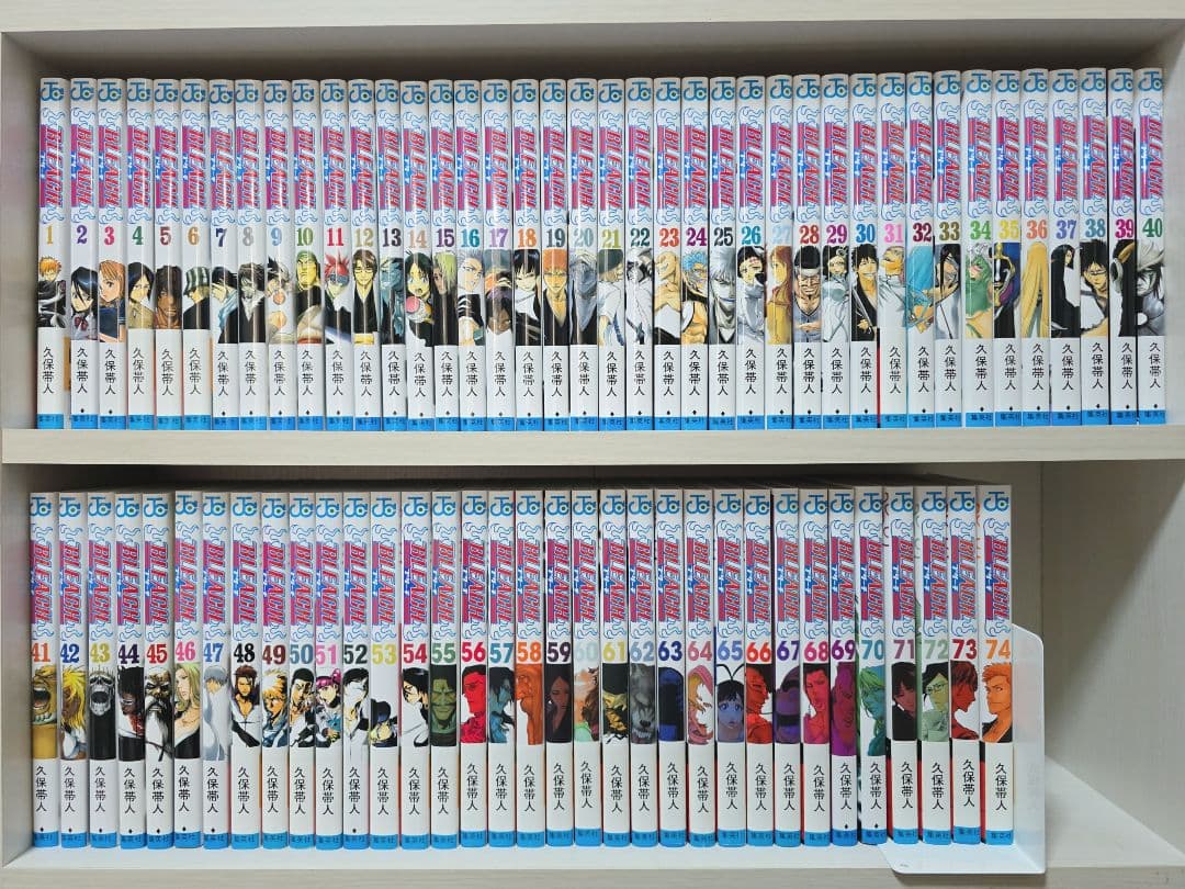 BLEACH 全74巻セット[完]/極美品/B01