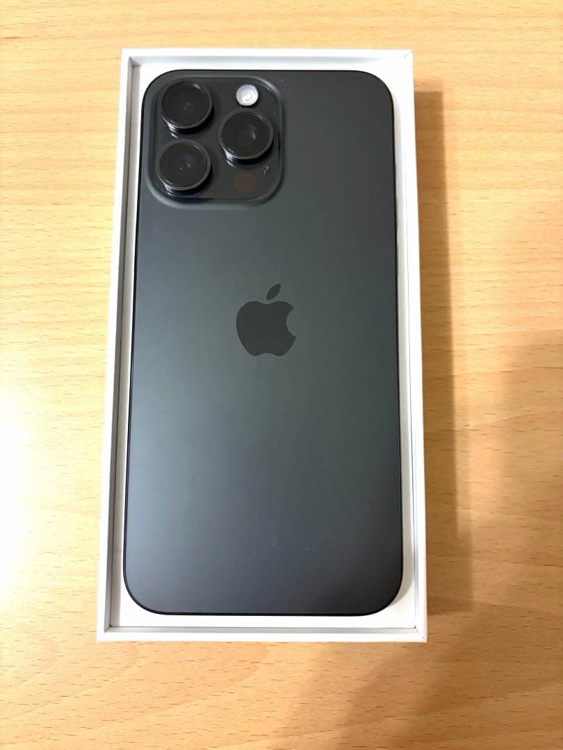 【超美品】iPhone15 promax 256GB ブラック