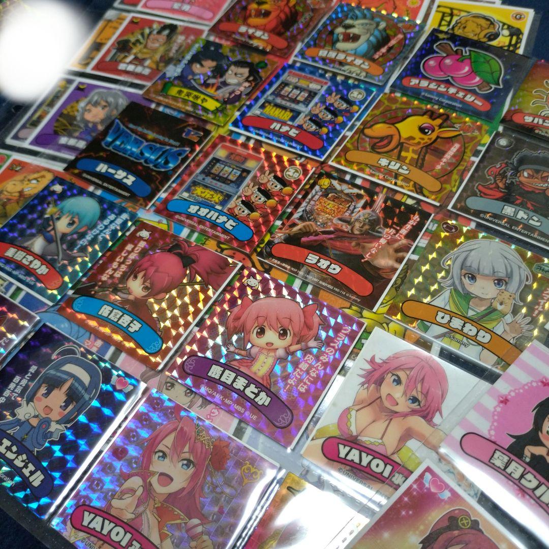 ユニバカ　サミフェス　シール198枚ユニバ・サミー実機ヒストリー、コラボトランプ