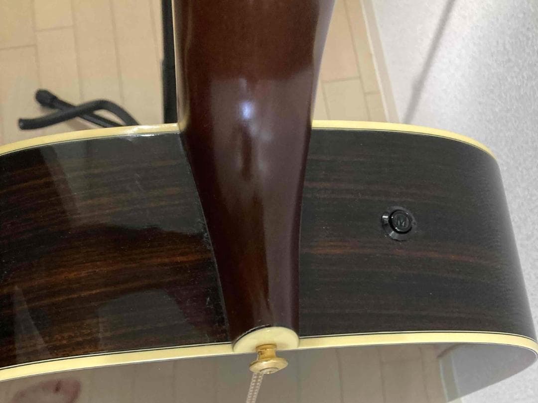 み*ん様 Yamaha LL-33J　ハードケース付　エレアコジャンク品