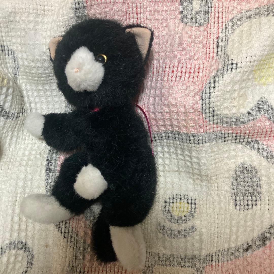 モンスイユ　 MAY BLUE シャム猫シリーズ　黒猫 ぬいぐるみ