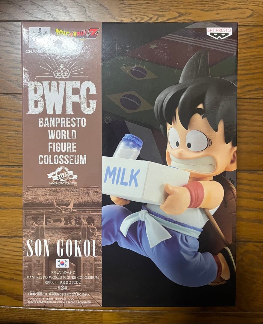 【未開封】孫悟空 BWFC 造形天下一武道会2 其之七 牛乳配達 フィギュア