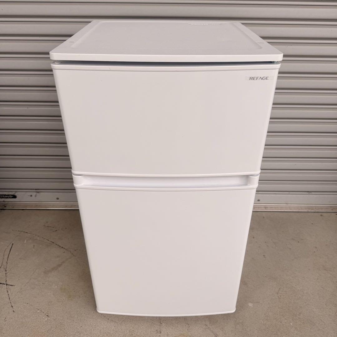 ●極美品 女性オーナー ヤマダ 冷蔵庫 YRZ-C09MW 85L 2025年製