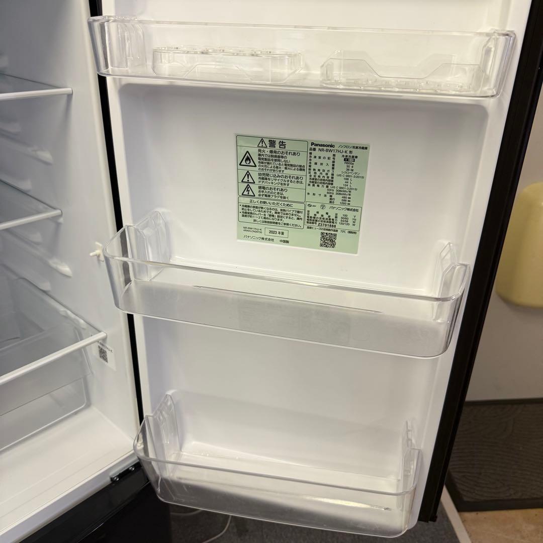 Panasonic 23年製冷凍冷蔵庫　NR-BW17HJ-K