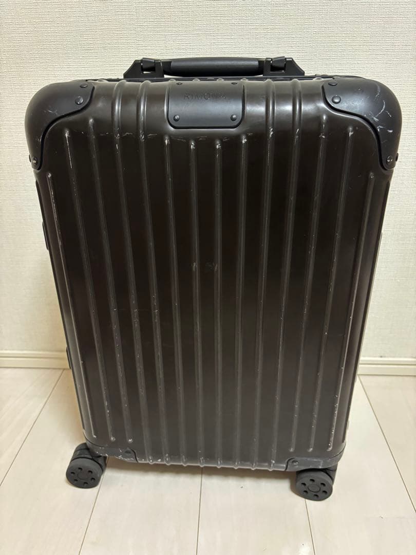 RIMOWA リモワ　オリジナルキャビン　ギャランティ付　2022年