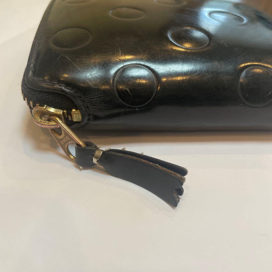 COMME des GARCONS/コムデギャルソン 二つ折り財布 ポルカドット