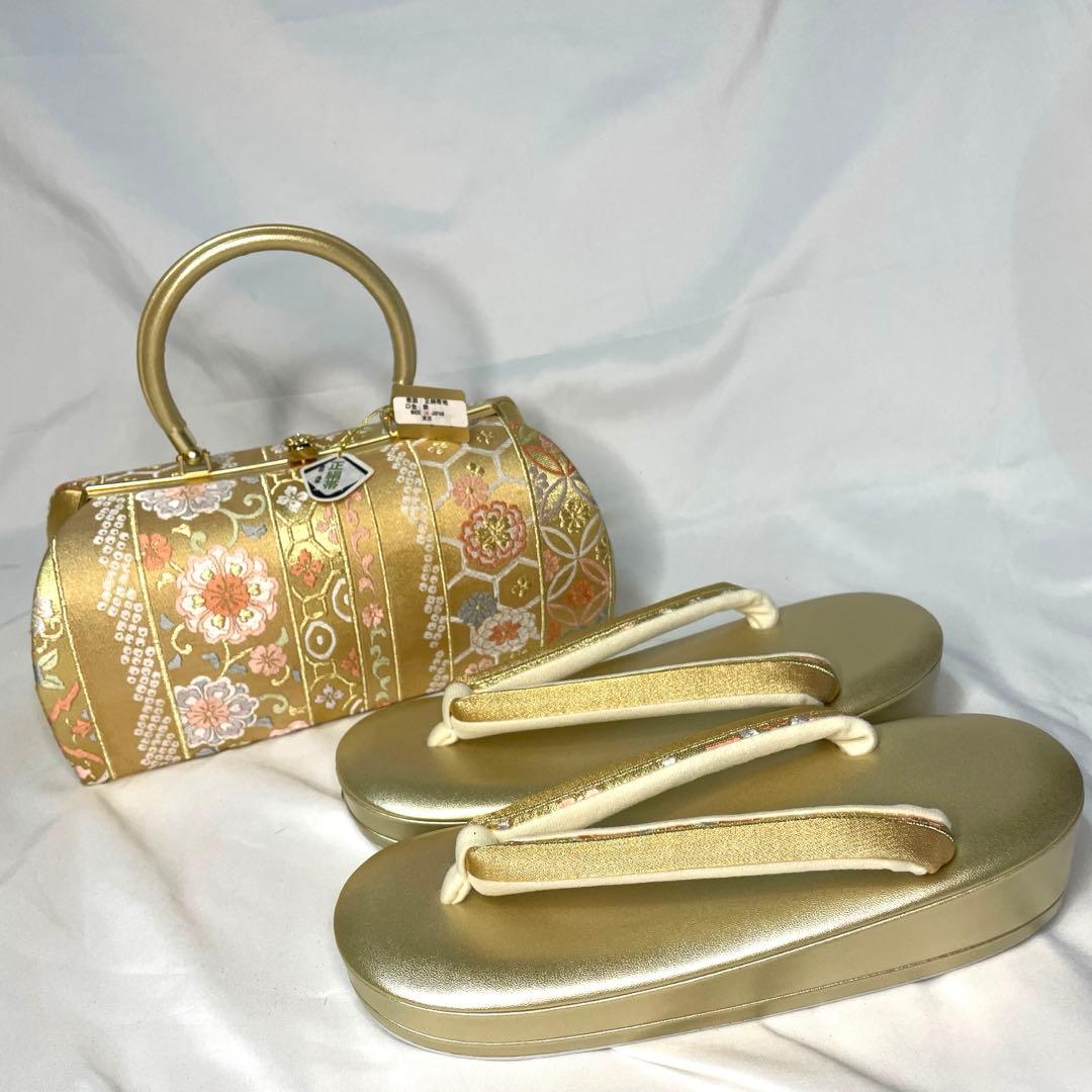 新品　2025年モデル　フォーマル　振袖　草履　バッグ　セット　フリーサイズ