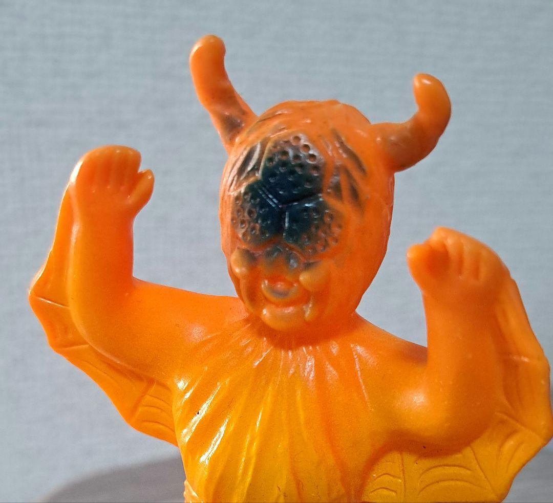 ソフビ　クモ男　仮面ライダー　怪人　ミニサイズ　バンダイ