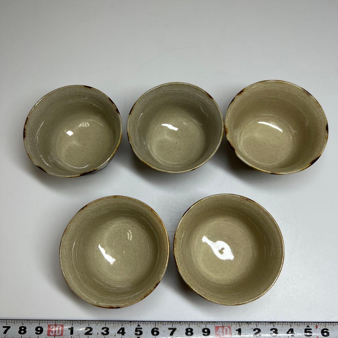 十二代　高取八仙　煎茶器揃　共箱　東Y7-0821①タサオ