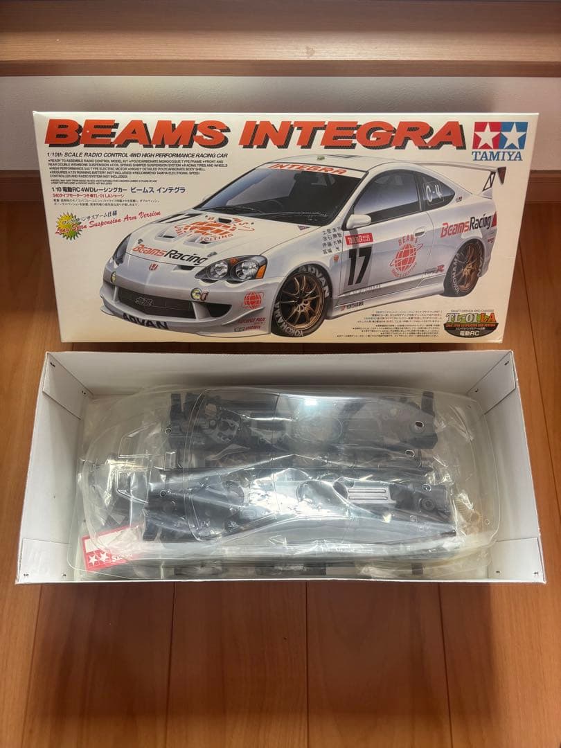 TAMIYA BEAMS INTEGRA 1/10スケール