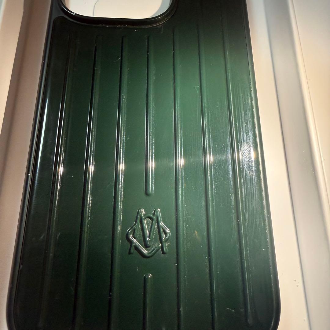 RIMOWA iPhone 16Pro用 iMagSafe 対応ケース グリーン