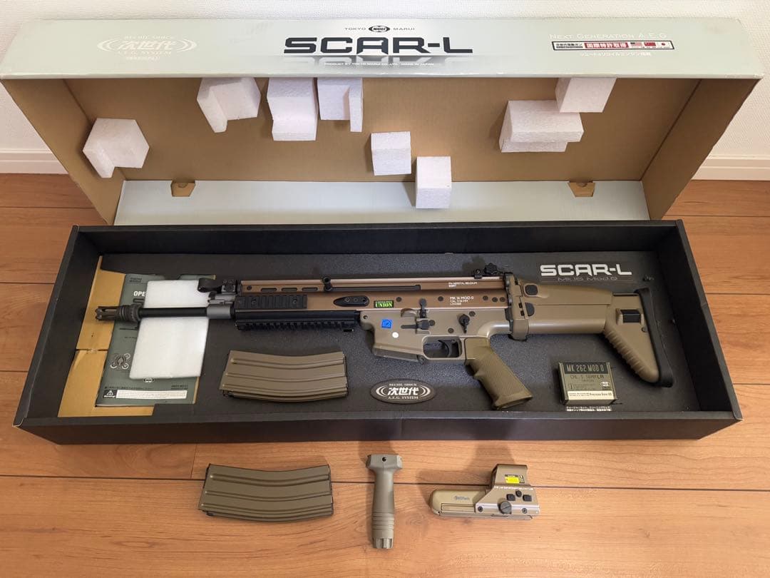 東京マルイ 次世代 SCAR-L トイガン タンカラー