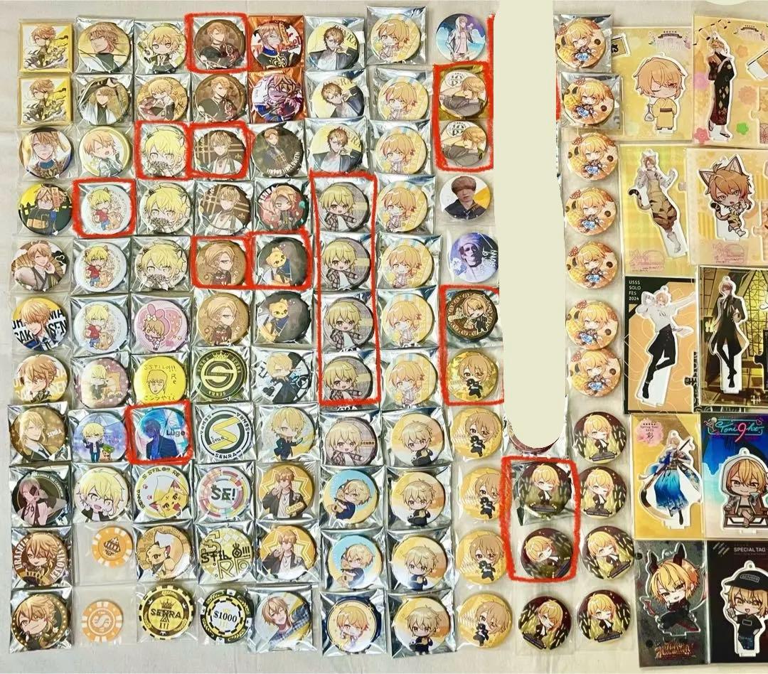 浦島坂田船　センラ　アクスタ　缶バッジ　まとめ売り